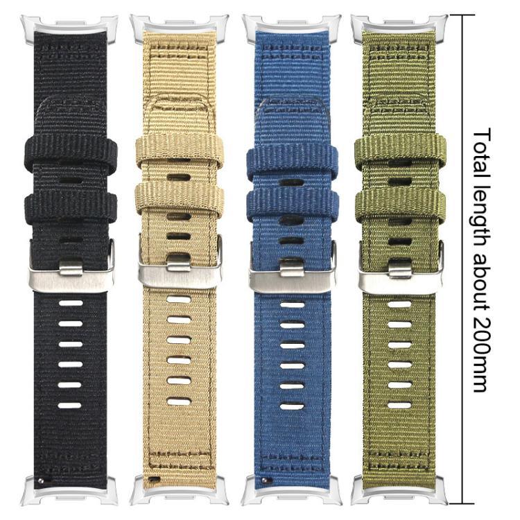xDfind Bracelet de montre en nylon à deux sections, Pour Samsung Galaxy Watch Ultra / Ultra 2025, Pour Samsung Galaxy Watch8 / 8 Classic, Pour Samsung Galaxy Watch 7 / 6 / 5 / FE