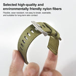 xDfind Bracelet de montre en nylon à deux sections, Pour Samsung Galaxy Watch Ultra / Ultra 2025, Pour Samsung Galaxy Watch8 / 8 Classic, Pour Samsung Galaxy Watch 7 / 6 / 5 / FE