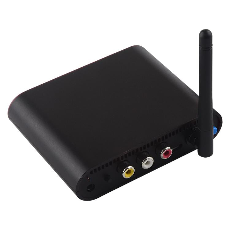 Measy AV240 Émetteur et récepteur audio/vidéo sans fil 2,4 GHz avec fonction de retour infrarouge, portée : 400 m, AV240 noir