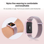 Bracelet de montre xDfind en nylon avec fermeture auto-agrippante intégrée, pour Samsung Galaxy Fit 3