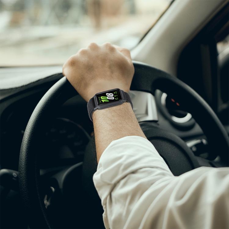 Bracelet de montre xDfind en nylon avec fermeture auto-agrippante intégrée, pour Samsung Galaxy Fit 3