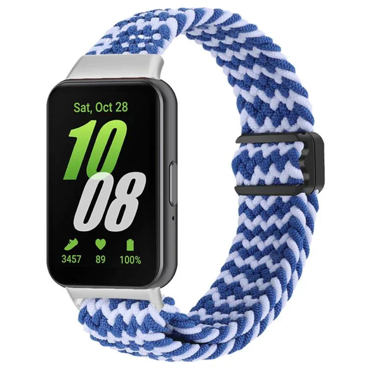Bracelet de montre tressé en nylon avec boucle magnétique xDfind, pour Samsung Galaxy Fit 3