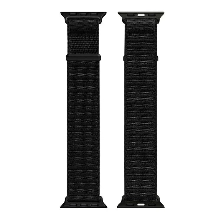 Bracelet de montre DUX DUCIS série YE en nylon tissé, compatible avec Apple Watch 46 mm / 49 mm / 45 mm / 44 mm et Apple Watch 42 mm / 41 mm / 40 mm / 38 mm.