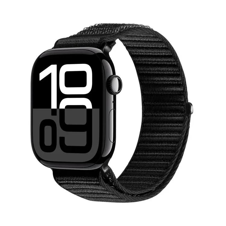 Bracelet de montre DUX DUCIS série YE en nylon tissé, compatible avec Apple Watch 46 mm / 49 mm / 45 mm / 44 mm et Apple Watch 42 mm / 41 mm / 40 mm / 38 mm.