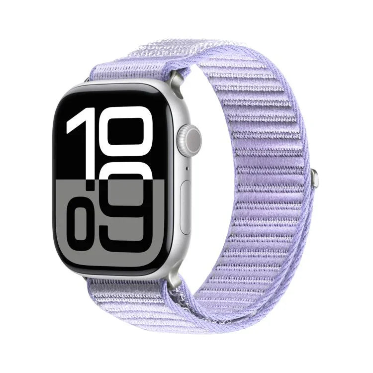 Bracelet de montre DUX DUCIS série YE en nylon tissé, compatible avec Apple Watch 46 mm / 49 mm / 45 mm / 44 mm et Apple Watch 42 mm / 41 mm / 40 mm / 38 mm.