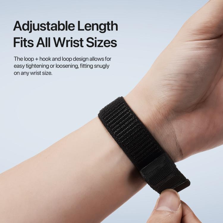 Bracelet de montre en nylon tissé DUX DUCIS série YE, pour Samsung Galaxy Watch8 / Watch8 Classic