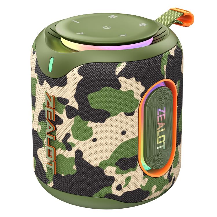 Enceinte Bluetooth stéréo RGB portable extérieure IPX6 Zealot M1 30W