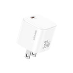 Chargeur rapide mini USAMS CC269 30W GaN USB-C / Type-C, prise US