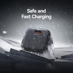 Chargeur rapide mini USAMS CC267 20W GaN USB-C / Type-C, prise US