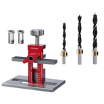 Aide multifonctionnelle RUITOOL pour installation de porte d'armoire avec base, sans foret, avec foret de 10mm, avec forets de 6/8/10mm
