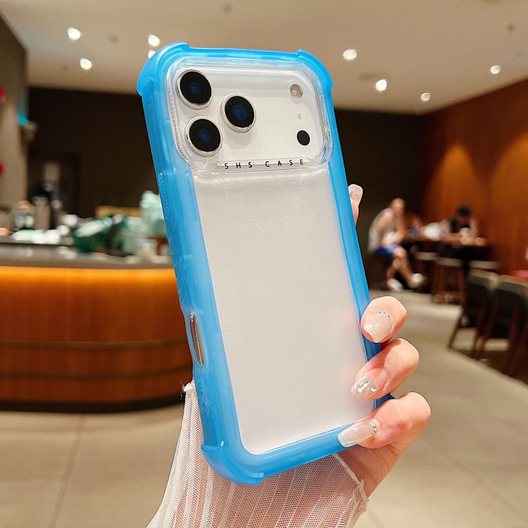Coque de téléphone 3-en-1 hybride en PC et TPU mat transparent, pour iPhone 17 Pro Max, pour iPhone 17 Pro