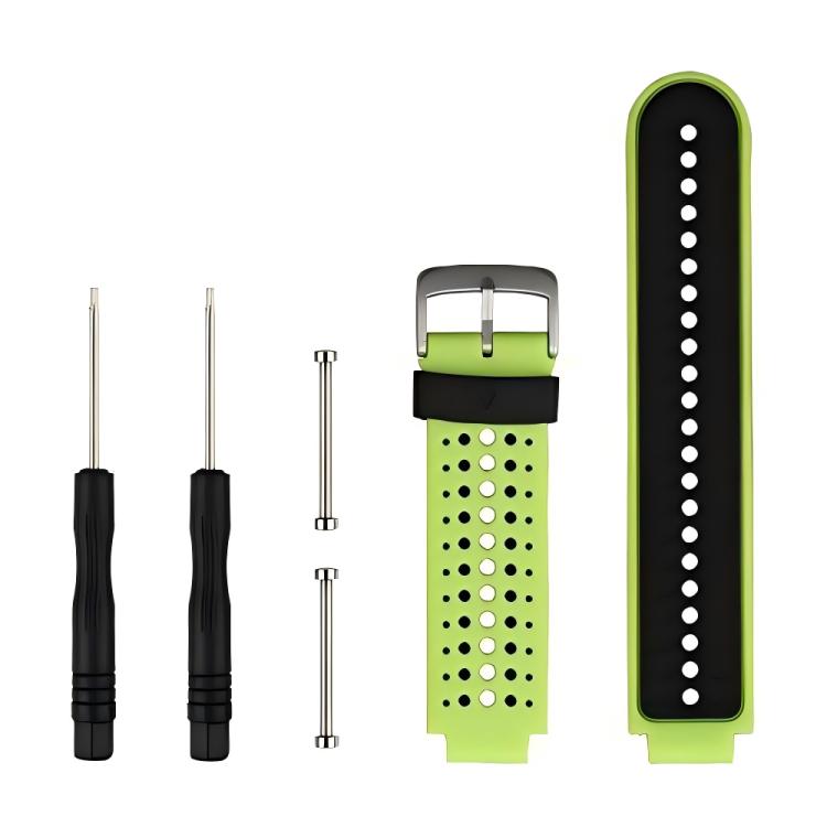 xDfind Two-color Silicone Watch Band with Tool, For Garmin Forerunner 235/220/620/630/230/735