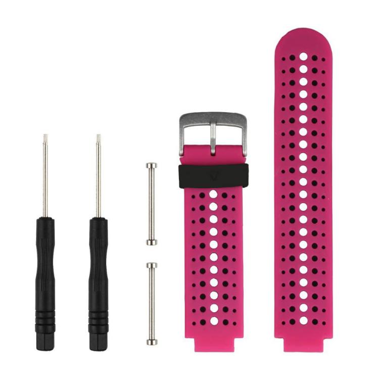 xDfind Two-color Silicone Watch Band with Tool, For Garmin Forerunner 235/220/620/630/230/735