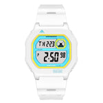 Montre électronique lumineuse et étanche NORTH EDGE X1 pour l'extérieur, à affichage unique et de forme carrée