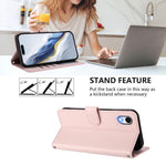 Étui de téléphone en cuir avec cœur en relief et dragonne pour iPhone XR, pour iPhone XS Max, pour iPhone 7 Plus / 8 Plus