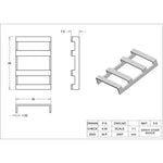 Boucle de barre en acier inoxydable pour clôture en maille de piscine, boucle fixe de couverture de sécurité de piscine, 3 pièces/paquet
