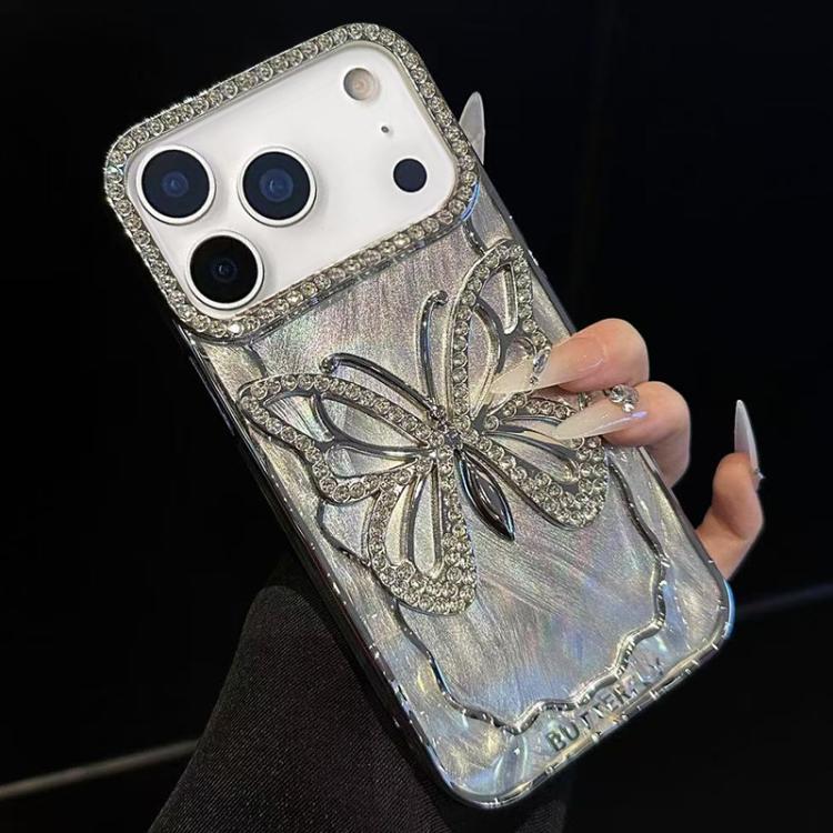 Coque de téléphone en TPU avec placage papillon et carton époxy, Pour iPhone 17 Pro Max, Pour iPhone 17 Pro, Pour iPhone 17, Pour iPhone 16 Pro Max, Pour iPhone 16 Pro, Pour iPhone 16 Plus, Pour iPhone 16, Pour iPhone 15 Pro Max, Pour iPhone 15 Pro
