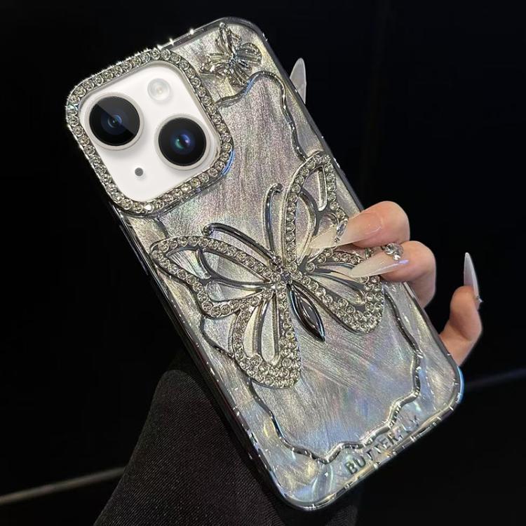 Coque de téléphone en TPU avec placage papillon et carton époxy, pour iPhone 14, pour iPhone 14 Pro, pour iPhone 14 Pro Max, pour iPhone 13 Pro Max, pour iPhone 13 Pro, pour iPhone 13