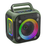 Enceinte Bluetooth stéréo RGB portable extérieure IPX6 Zealot PT01 30W, PT01