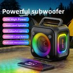 Enceinte Bluetooth stéréo RGB portable extérieure IPX6 Zealot PT01 30W, PT01