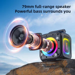 Enceinte Bluetooth stéréo RGB portable extérieure IPX6 Zealot PT01 30W, PT01