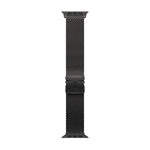 Bracelet de montre en acier inoxydable avec boucle milanaise et film incurvé 3D, compatible avec Apple Watch Series 10 46 mm, 42 mm, 44 mm, 40 mm et Apple Watch Ultra 2/1 49 mm…