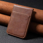 BFK26 Sac de cartes magnétique de couleur unie Autocollant arrière pour téléphone portable