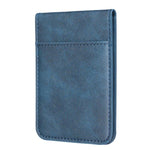 BFK26 Sac de cartes magnétique de couleur unie Autocollant arrière pour téléphone portable