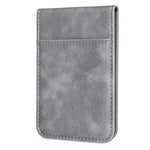 BFK26 Sac de cartes magnétique de couleur unie Autocollant arrière pour téléphone portable