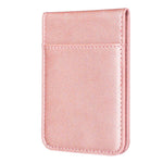 BFK26 Sac de cartes magnétique de couleur unie Autocollant arrière pour téléphone portable