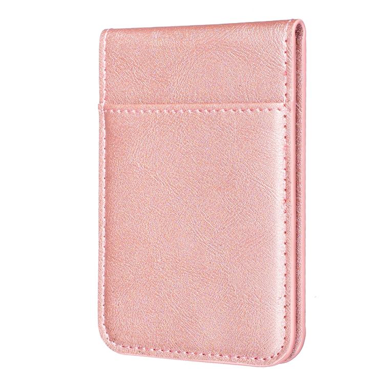 BFK26 Sac de cartes magnétique de couleur unie Autocollant arrière pour téléphone portable