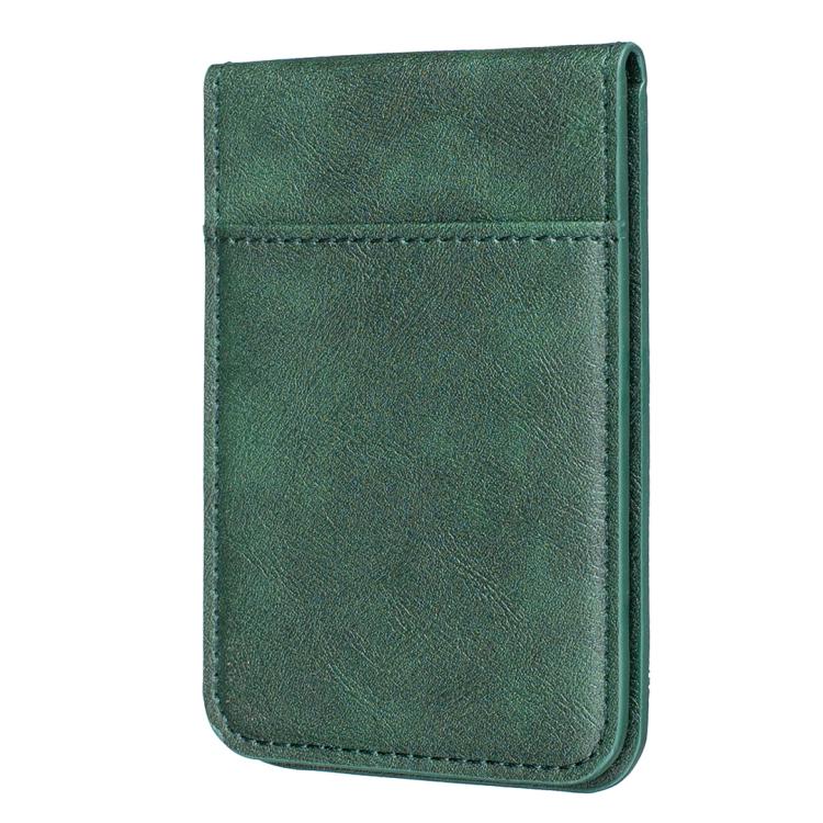 BFK26 Sac de cartes magnétique de couleur unie Autocollant arrière pour téléphone portable