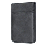 BFK26 Sac de cartes magnétique de couleur unie Autocollant arrière pour téléphone portable