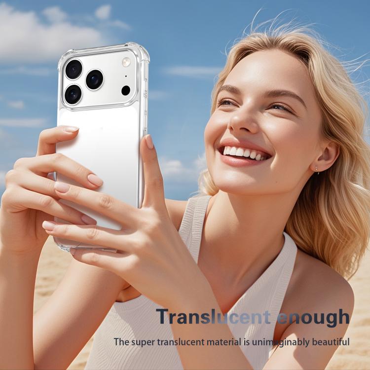 Coque de téléphone antichoc à quatre coins en acrylique + TPU, pour iPhone 17 Pro Max, pour iPhone 17 Pro, pour iPhone 17, pour iPhone Air