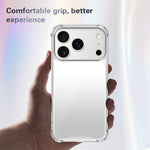 Coque de téléphone antichoc à quatre coins en acrylique + TPU, pour iPhone 17 Pro Max, pour iPhone 17 Pro, pour iPhone 17, pour iPhone Air