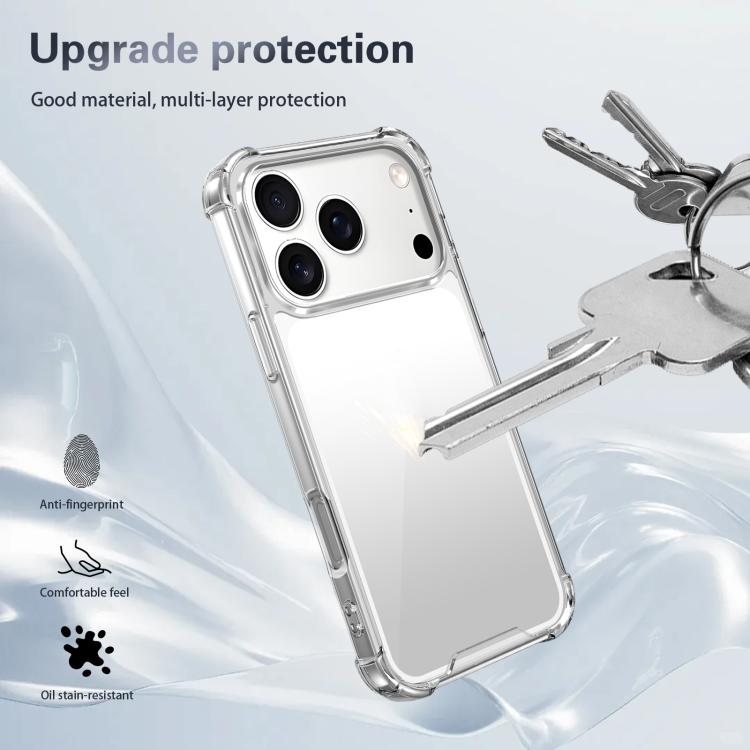 Coque de téléphone antichoc à quatre coins en acrylique + TPU, pour iPhone 17 Pro Max, pour iPhone 17 Pro, pour iPhone 17, pour iPhone Air