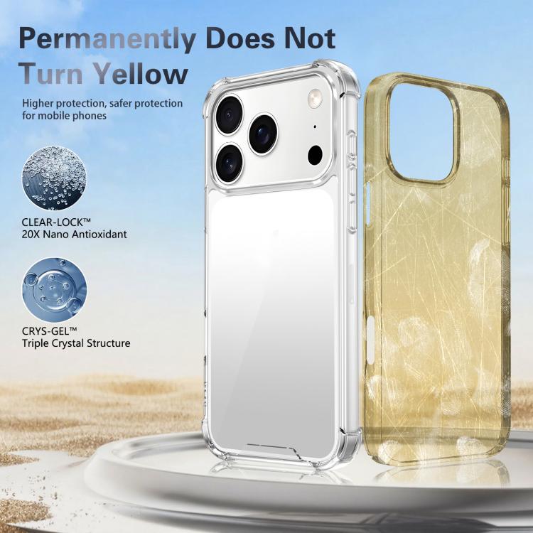 Coque de téléphone antichoc à quatre coins en acrylique + TPU, pour iPhone 17 Pro Max, pour iPhone 17 Pro, pour iPhone 17, pour iPhone Air
