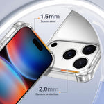 Coque de téléphone antichoc à quatre coins en acrylique + TPU, pour iPhone 17 Pro Max, pour iPhone 17 Pro, pour iPhone 17, pour iPhone Air