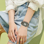 Bracelet de montre en nylon avec film incurvé 3D, pour Apple Watch Series 40 mm, Apple Watch Ultra 2/1 49 mm et Apple Watch Series 45 mm.