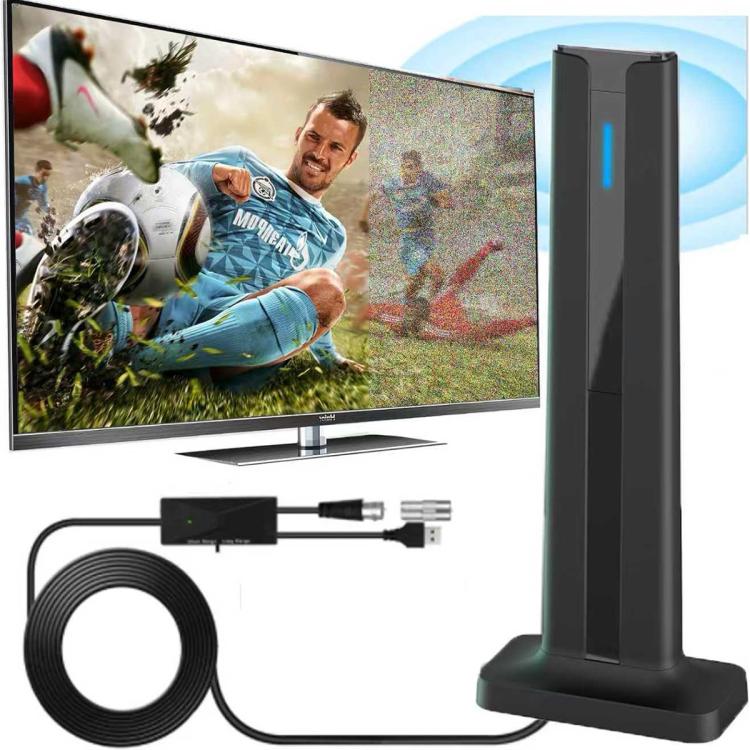 Antenne TV numérique 4K HD, récepteur d'antenne à ondes terrestres ATSC, ATSC