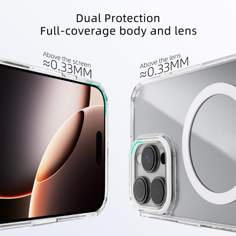 Coque de téléphone transparente ABEEL MagSafe avec anneau magnétique coloré anti-rayures, pour iPhone 13 Pro Max, pour iPhone 13 Pro, pour iPhone 13