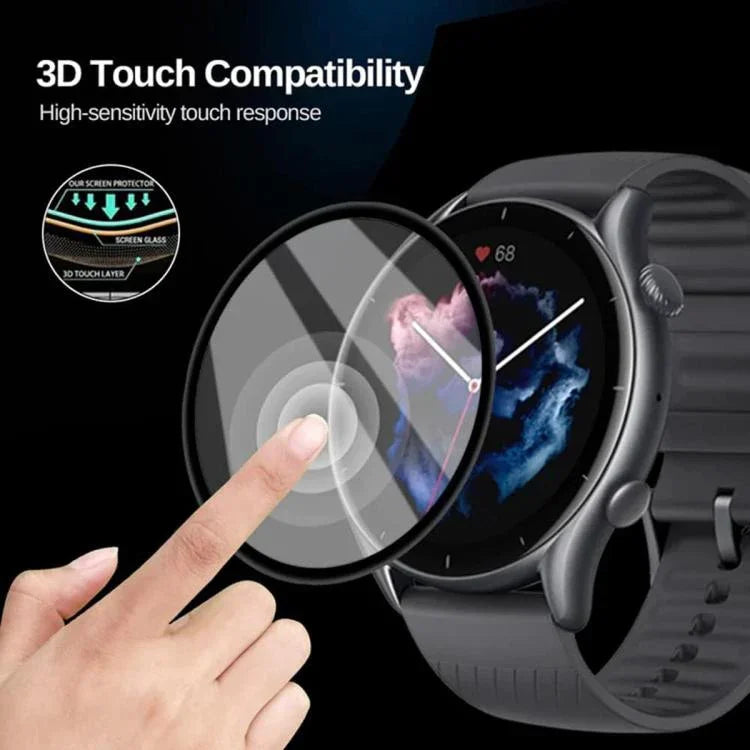 Bracelet de montre en silicone à boucle papillon avec film incurvé 3D, pour Google Pixel Watch 3 45 mm, pour Google Pixel Watch 3 41 mm, pour Google Pixel Watch 2, pour Google Pixel Watch