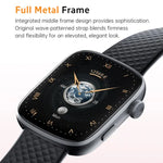Montre connectée GTS8 avec écran AMOLED de 1,95 pouce, suivi d'activité physique et surveillance de la fréquence cardiaque