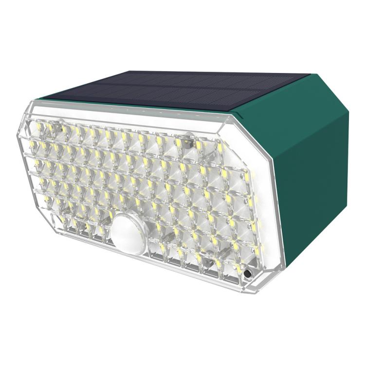 N776B Applique Murale Solaire LED Haute Puissance Double Couleur avec Détecteur