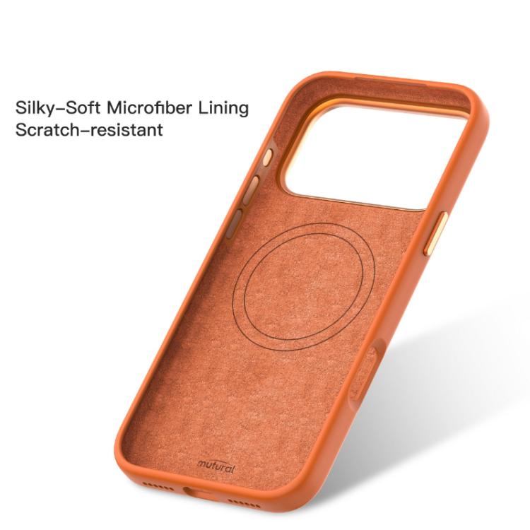 Coque de téléphone Mutural Karen Series en silicone liquide MagSafe, Pour iPhone 17 Pro Max, Pour iPhone 17 Pro
