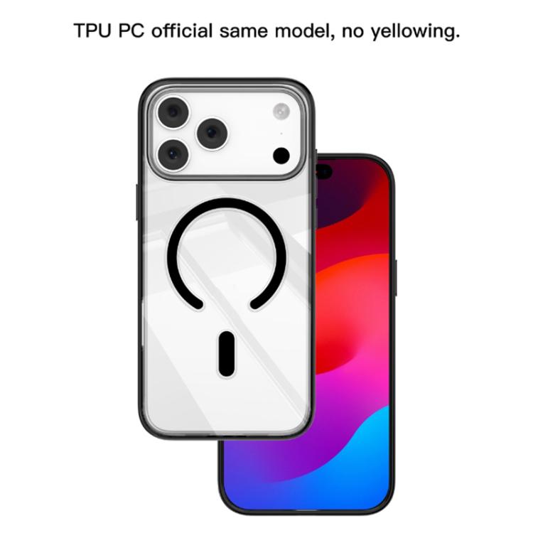 Coque de téléphone Mutural Soft Mist Series MagSafe PC Hybride TPU, Pour iPhone 17 Pro Max, Pour iPhone 17 Pro
