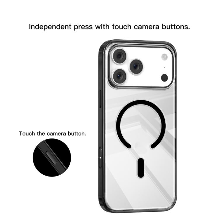 Coque de téléphone Mutural Soft Mist Series MagSafe PC Hybride TPU, Pour iPhone 17 Pro Max, Pour iPhone 17 Pro