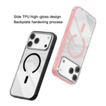 Coque de téléphone Mutural Soft Mist Series MagSafe PC Hybride TPU, Pour iPhone 17 Pro Max, Pour iPhone 17 Pro