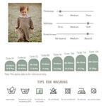 Combinaison de printemps pour bébé Benzdeer, manches longues, 66cm, 73cm, 80cm, 90cm