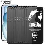 WK WTP-124 10pcs Film en verre trempé HD 6D incurvé à bord ultra-fin, Pour iPhone 17 Pro Max, Pour iPhone 17 Pro, Pour iPhone 16 Pro / 17, Pour iPhone Air, Pour iPhone 16 Pro Max, Pour iPhone 16 Plus / 15 Plus, Pour iPhone 16 / 15, Pour iPhone 15 Pro ...
